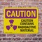 Signmission Radiation & Laser Sign, 7 in H x 10 in W, Plastic, Rectangle OS-2PACK-CR-P-710-L-10163 - alternate 3